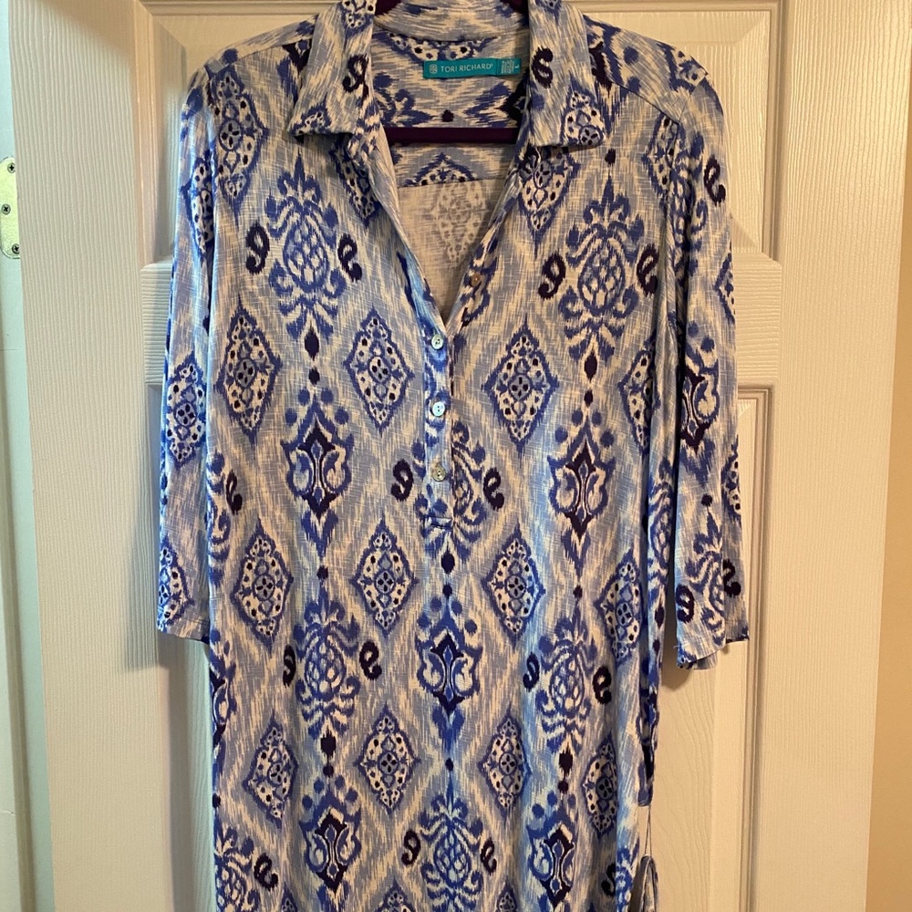 Tori Richard long sleeve dress